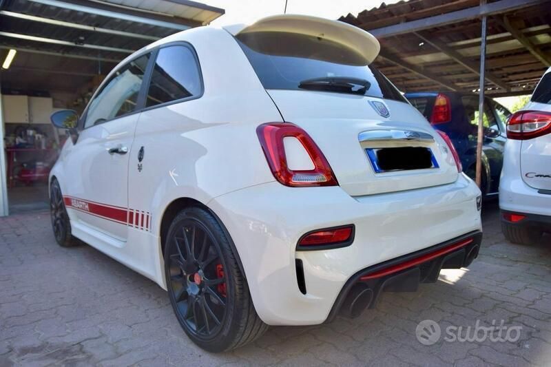 Usata Abarth 595 Pista 160 CV (117 kW) 2019 Bianco Utilitaria