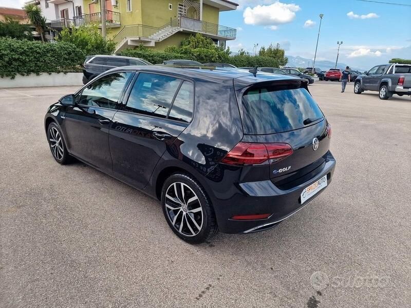 Usata VW e-Golf 100 kW (136 CV) 2019 Nero Utilitaria
