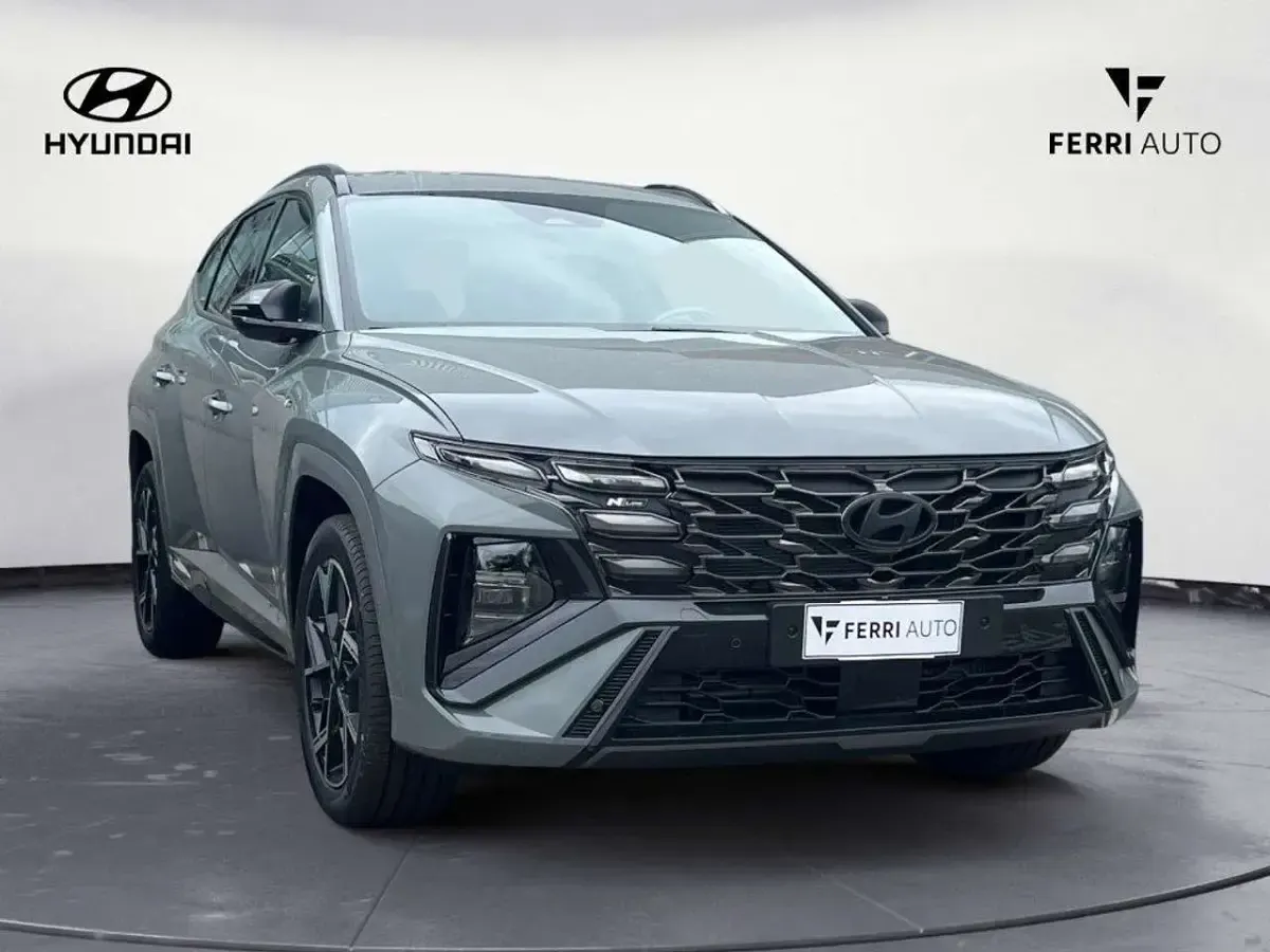 Nuova Hyundai Tucson N Line 160 CV (117 kW) 2025 Grigio SUV