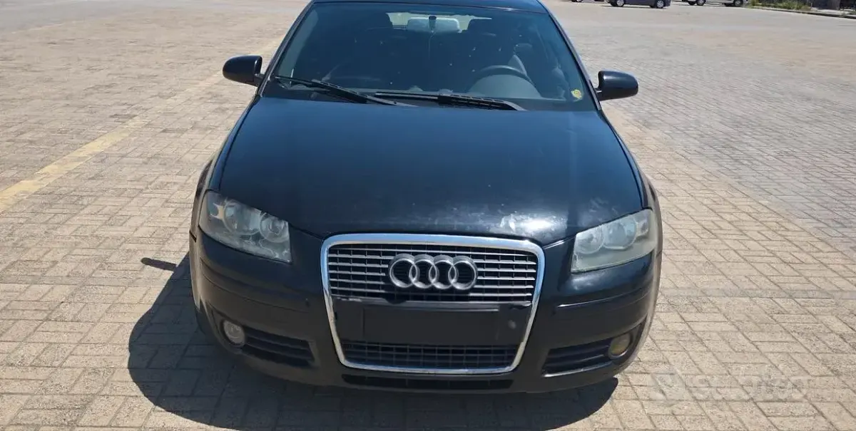 Usata Audi A3 140 CV (102 kW) 2005 Nero Utilitaria