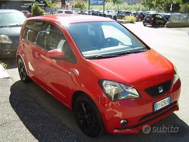 Usata Seat Mii Reference 60 CV (44 kW) 2012 Rosso Utilitaria