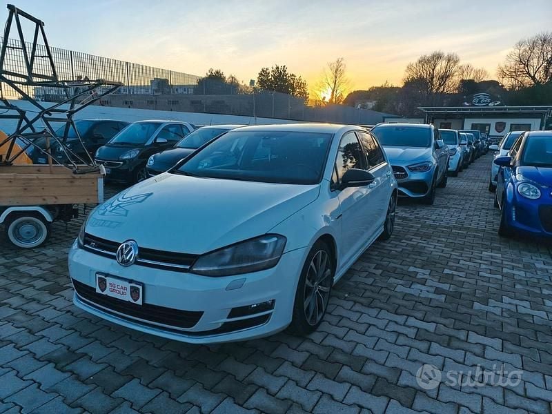 Usata VW Golf VII 150 CV (110 kW) 2017 Bianco Berlina
