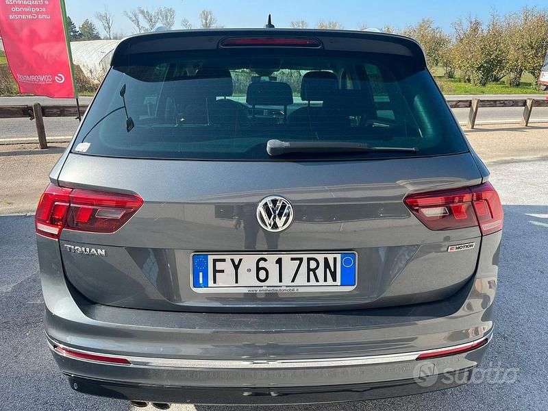 Usata VW Tiguan R-line 150 CV (110 kW) 2020 Grigio SUV