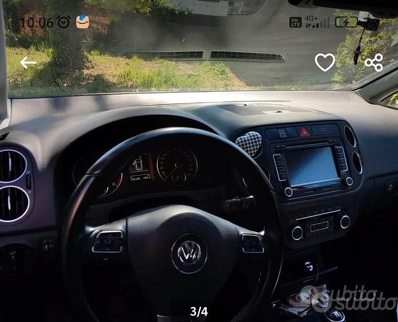 Usata VW Golf Plus Cross 105 CV (77 kW) 2009 Marrone Monovolume