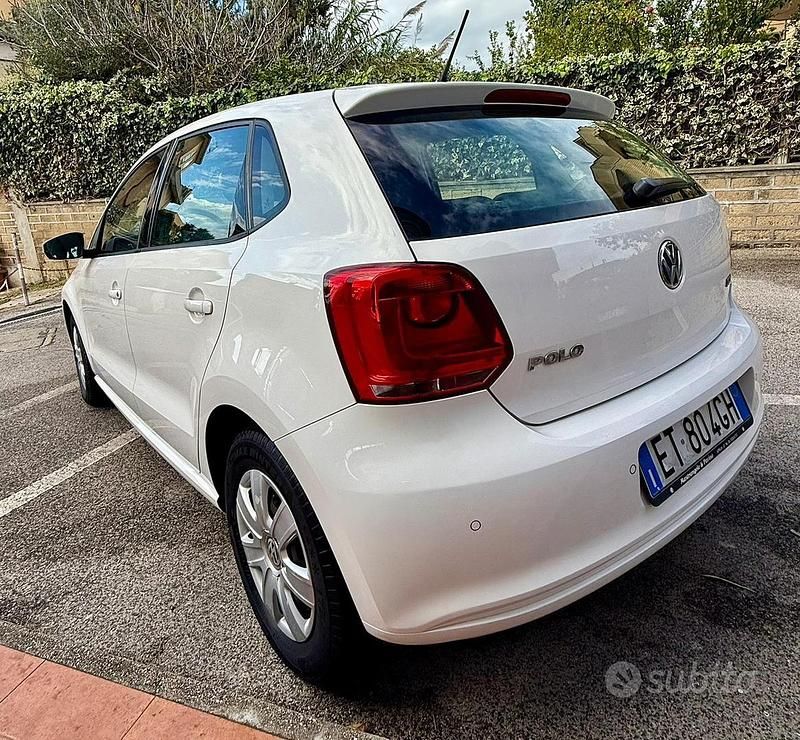 Usata VW Polo Comfortline 75 CV (55 kW) 2014 Bianco Berlina