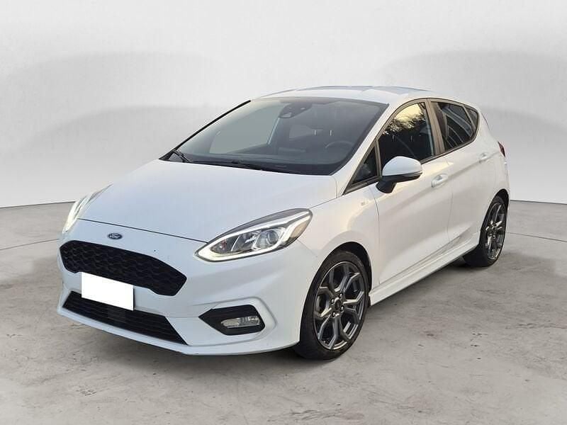 Usata Ford Fiesta ST-Line 101 CV (74 kW) 2018 Bianco Utilitaria