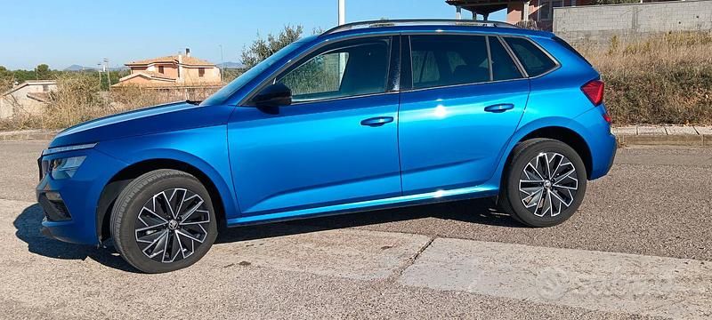 Usata Skoda Kamiq 110 CV (80 kW) 2024 Blu SUV
