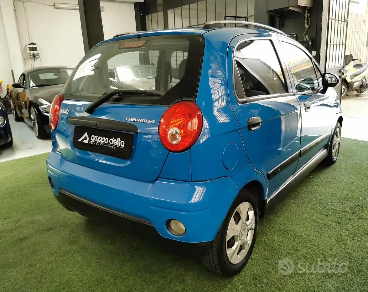 Usata Chevrolet Matiz SE 52 CV (38 kW) 2009 Bluazzurro Utilitaria