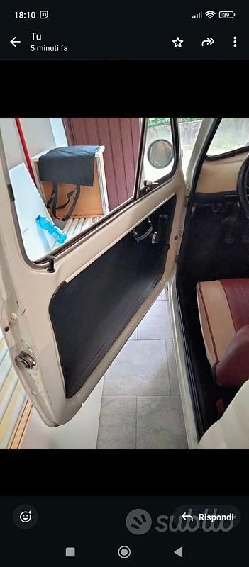 Usata Fiat 500 1970 Bianco Cabrio