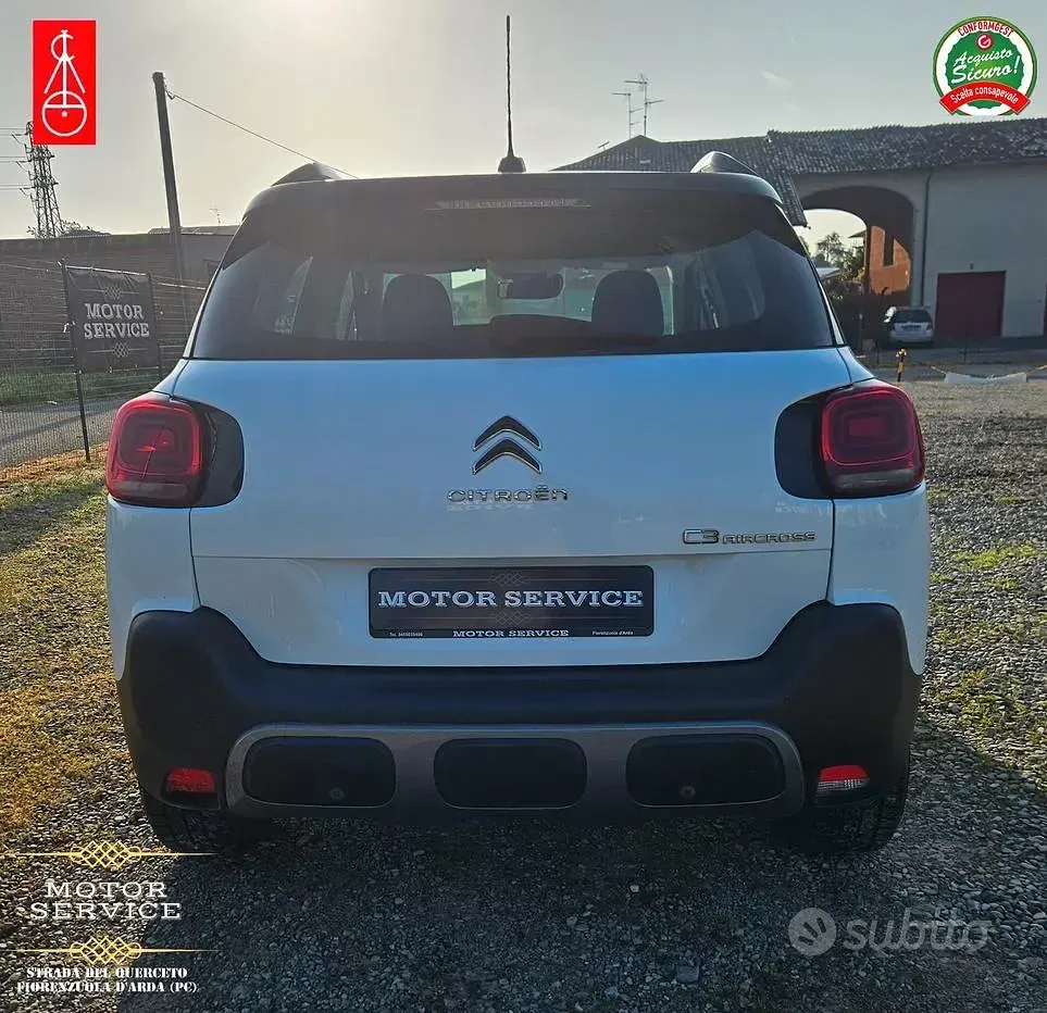 Usata Citroën C3 Aircross 110 CV (80 kW) 2019 Bianco SUV