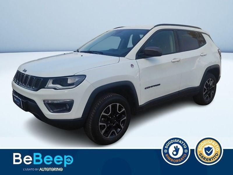 Bianco pastello Usata 2019 Jeep Compass Trailhawk SUV | 16.900 € (Ottimo prezzo) - Immagine 1/3