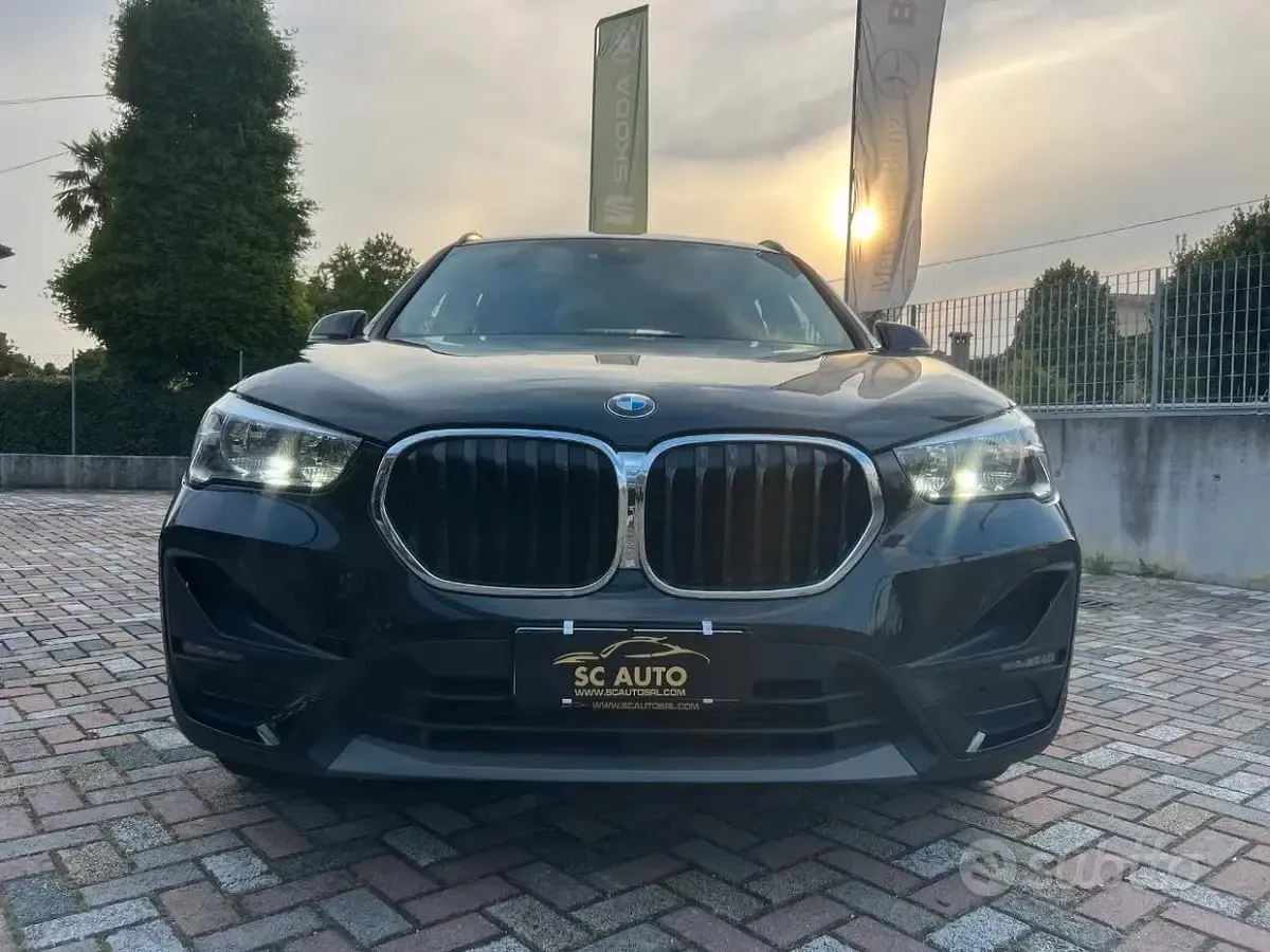 Usata BMW X1 Advantage 116 CV (85 kW) 2021 Nero SUV