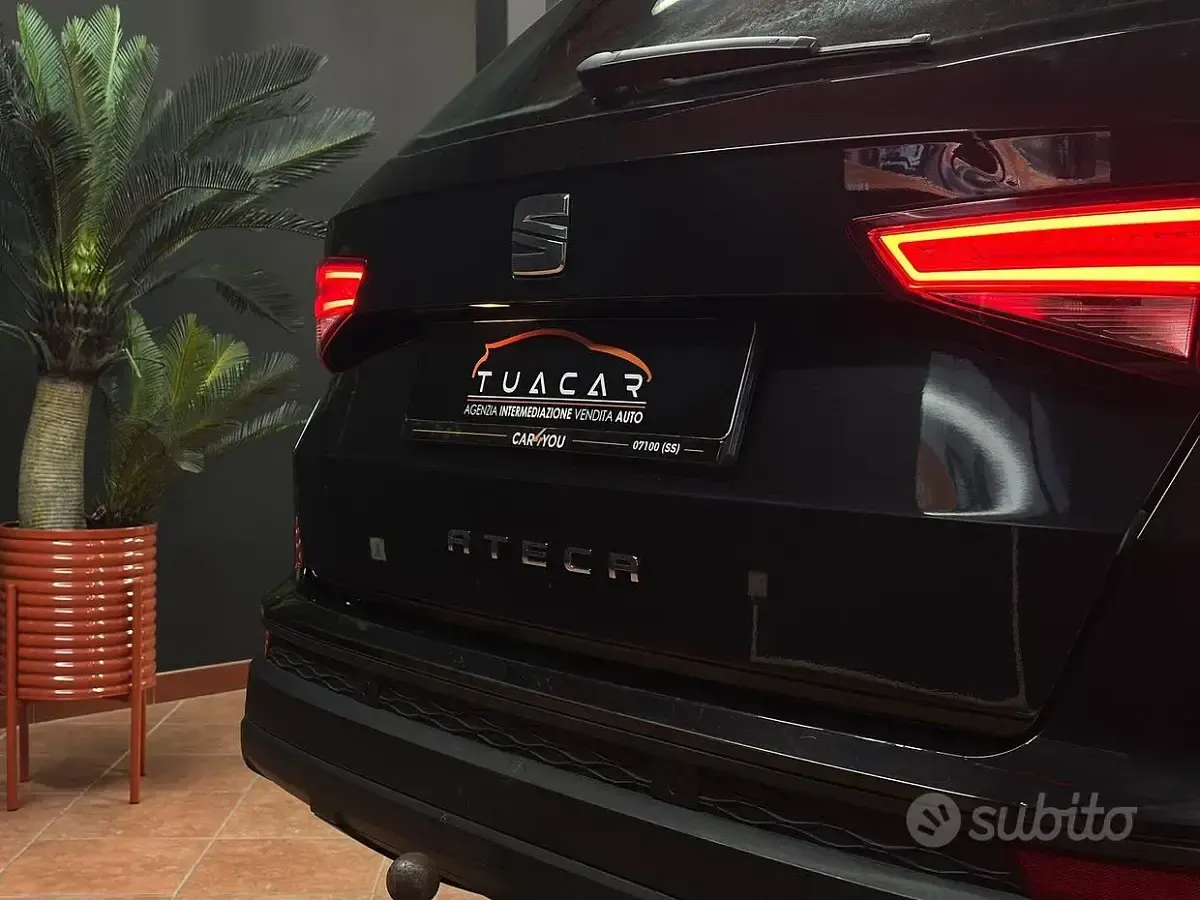 Usata Seat Ateca 115 CV (84 kW) 2017 Nero SUV