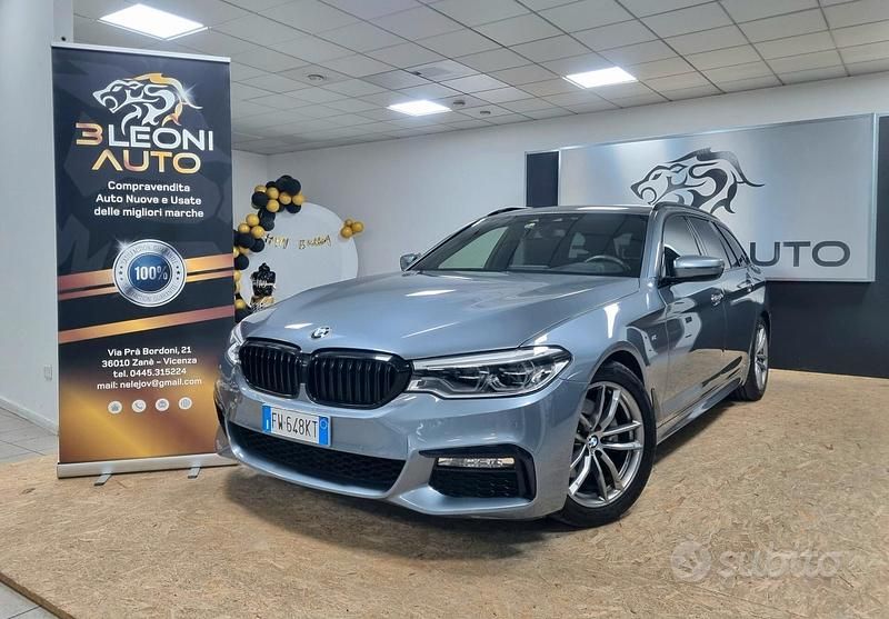 Usata BMW 520 M Sport 190 CV (139 kW) 2019 Grigio Station wagon