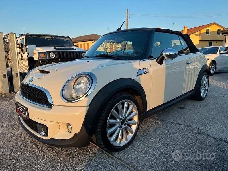 Beige Usata 2011 Mini Cooper S Cabriolet Cabrio | 9500 € (Buon prezzo) - Immagine 1/4