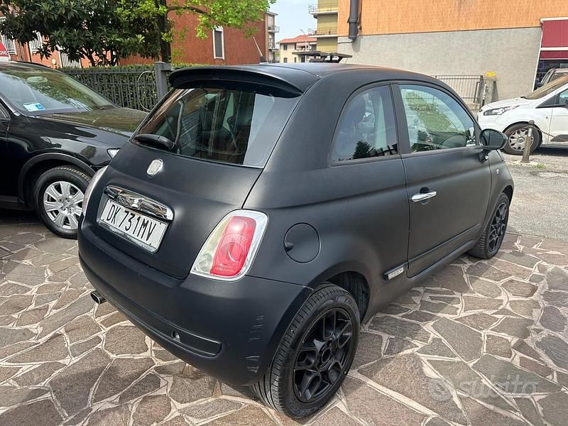 Usata Fiat 500 Lounge 75 CV (55 kW) 2007 Nero Berlina