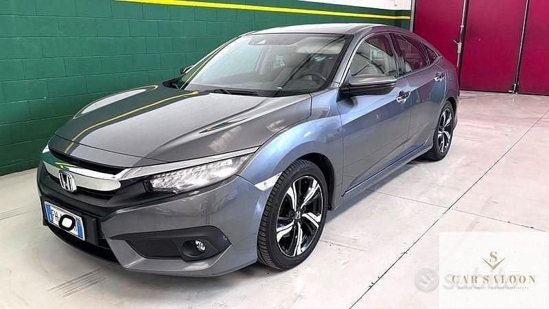 Usata Honda Civic Prestige 182 CV (133 kW) 2017 Grigio Berlina
