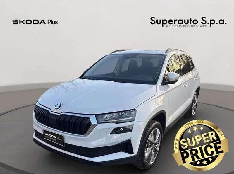 Bianco Usata 2022 Skoda Karoq Executive SUV | 17.900 € (Super prezzo) - Immagine 1/4