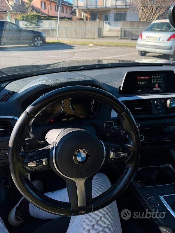 Usata BMW 116 M Sport 2018 Nero Utilitaria