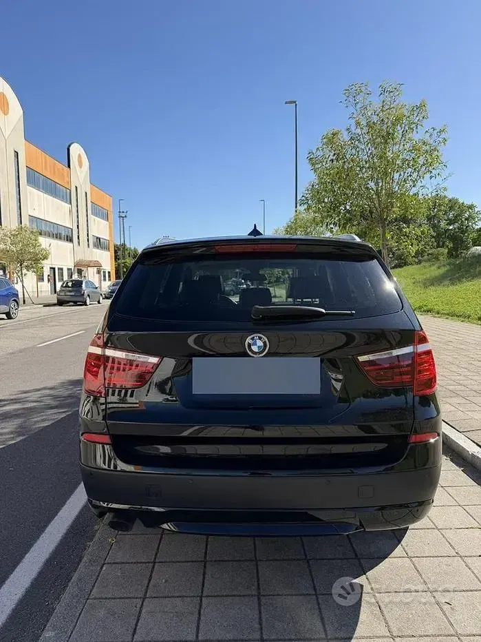 Usata BMW X3 184 CV (135 kW) 2012 Nero SUV