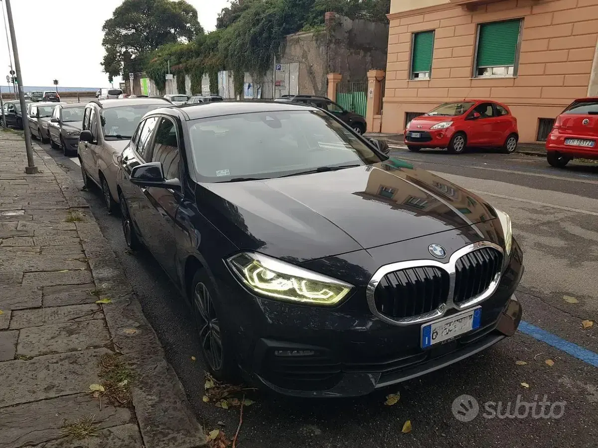 Usata BMW 116 116 CV (85 kW) 2021 Nero Utilitaria