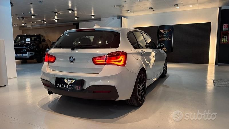 Usata BMW 116 M Sport 116 CV (85 kW) 2018 Bianco Utilitaria