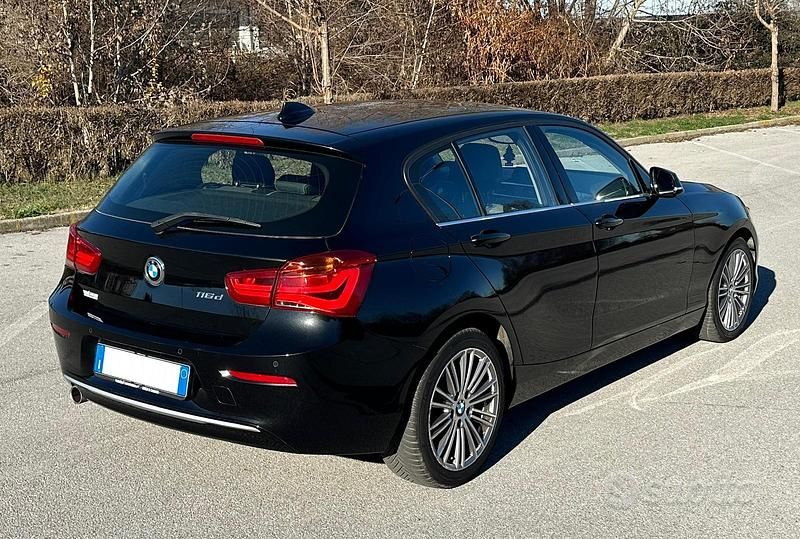 Usata BMW 116 116 CV (85 kW) 2019 Nero Utilitaria