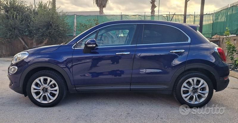 Usata Fiat 500X 120 CV (88 kW) 2016 Blu SUV