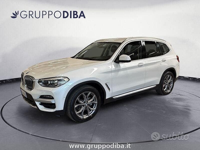 Bianco Usata 2021 BMW X3 Efficient Dynamics SUV | 30.390 € (Super prezzo) - Immagine 1/4