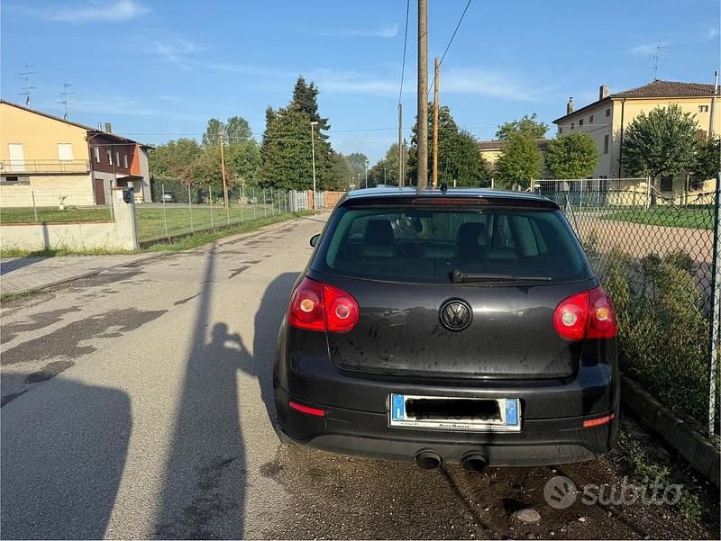 Usata VW Golf VI 140 CV (102 kW) 2008 Nero Utilitaria