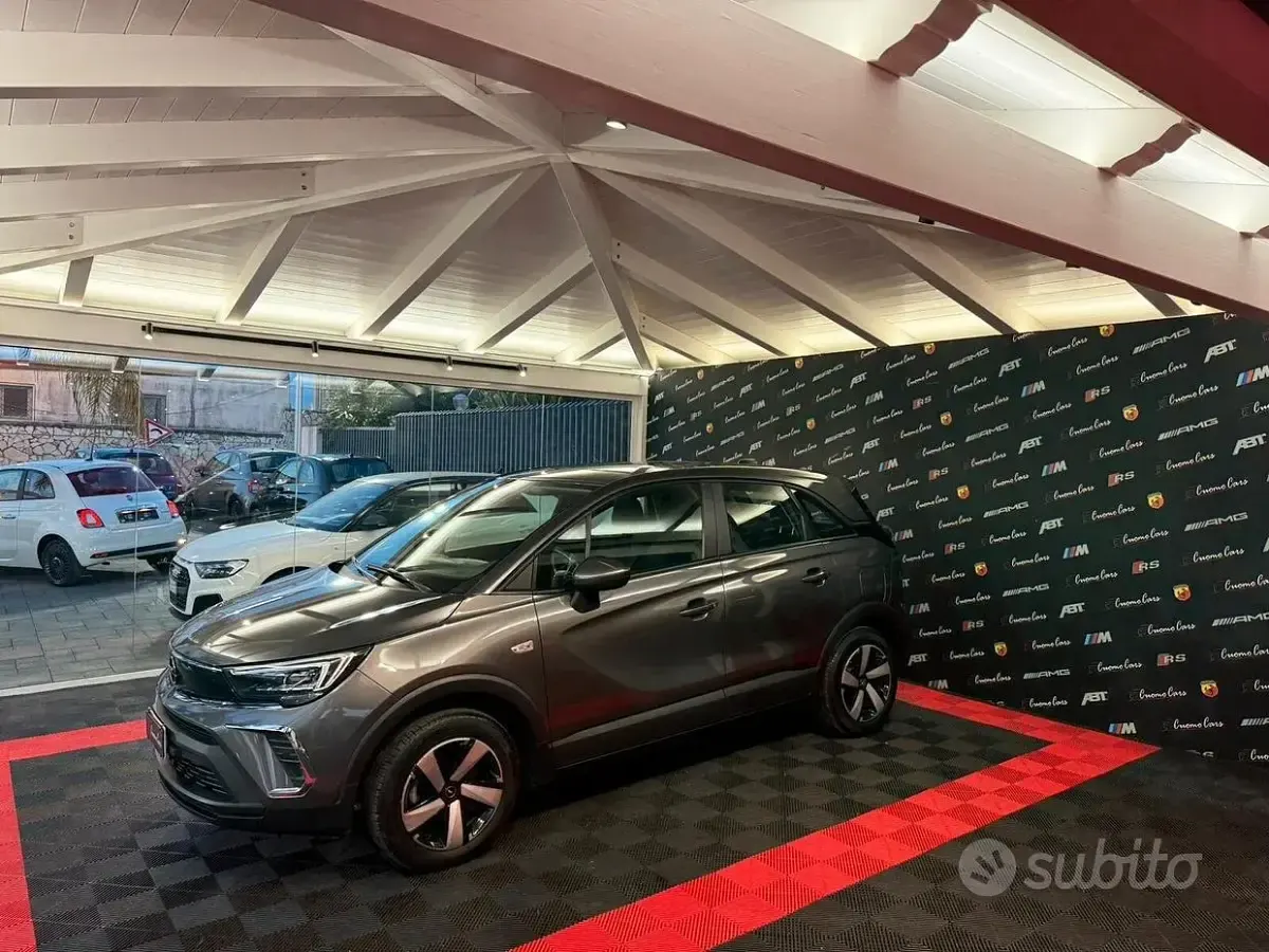 Usata Opel Crossland X 110 CV (80 kW) 2021 Grigio SUV