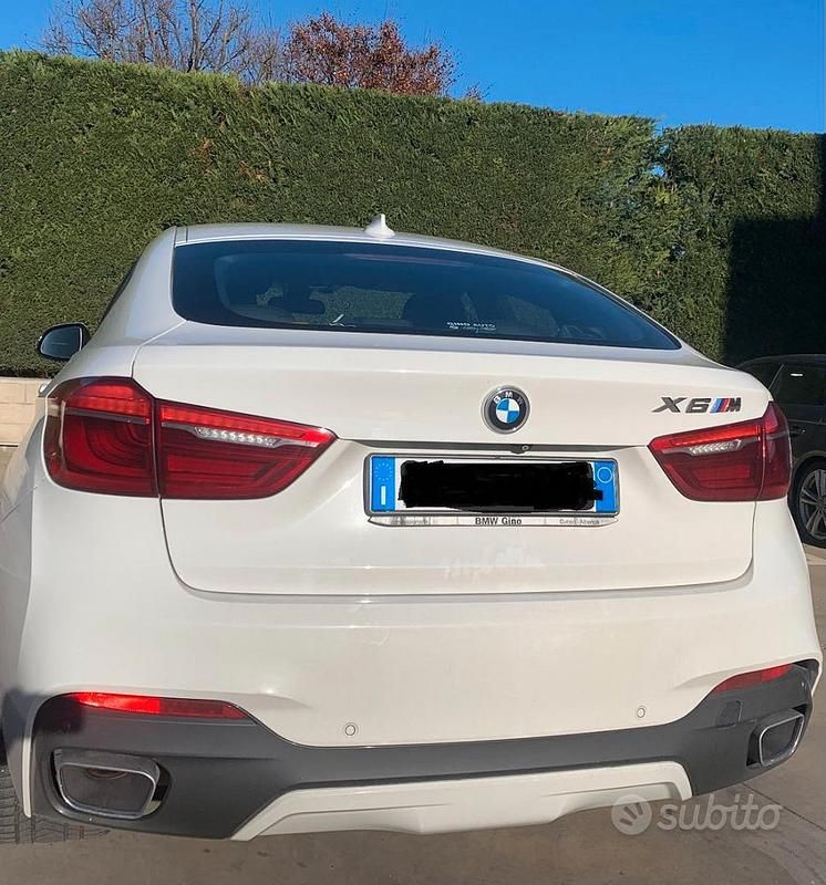 Usata BMW X6 M Sport 258 CV (189 kW) 2014 Bianco SUV