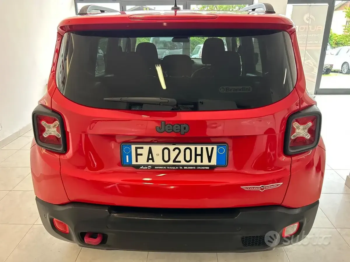 Occasion Jeep Renegade Trailhawk 170 ch (125 kW) 2015 Rouge SUV