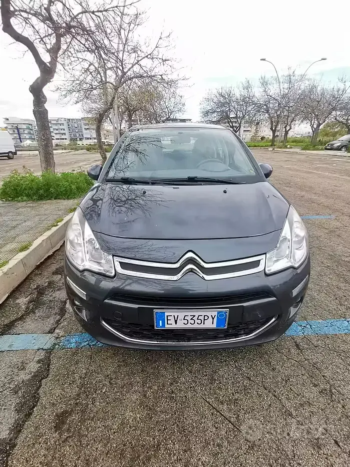 Usata Citroën C3 Seduction 82 CV (60 kW) 2014 Grigio Berlina