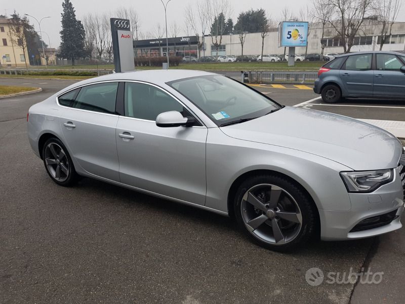 Usata Audi A5 Sportback Advanced 177 CV (130 kW) 2012 Grigio Utilitaria