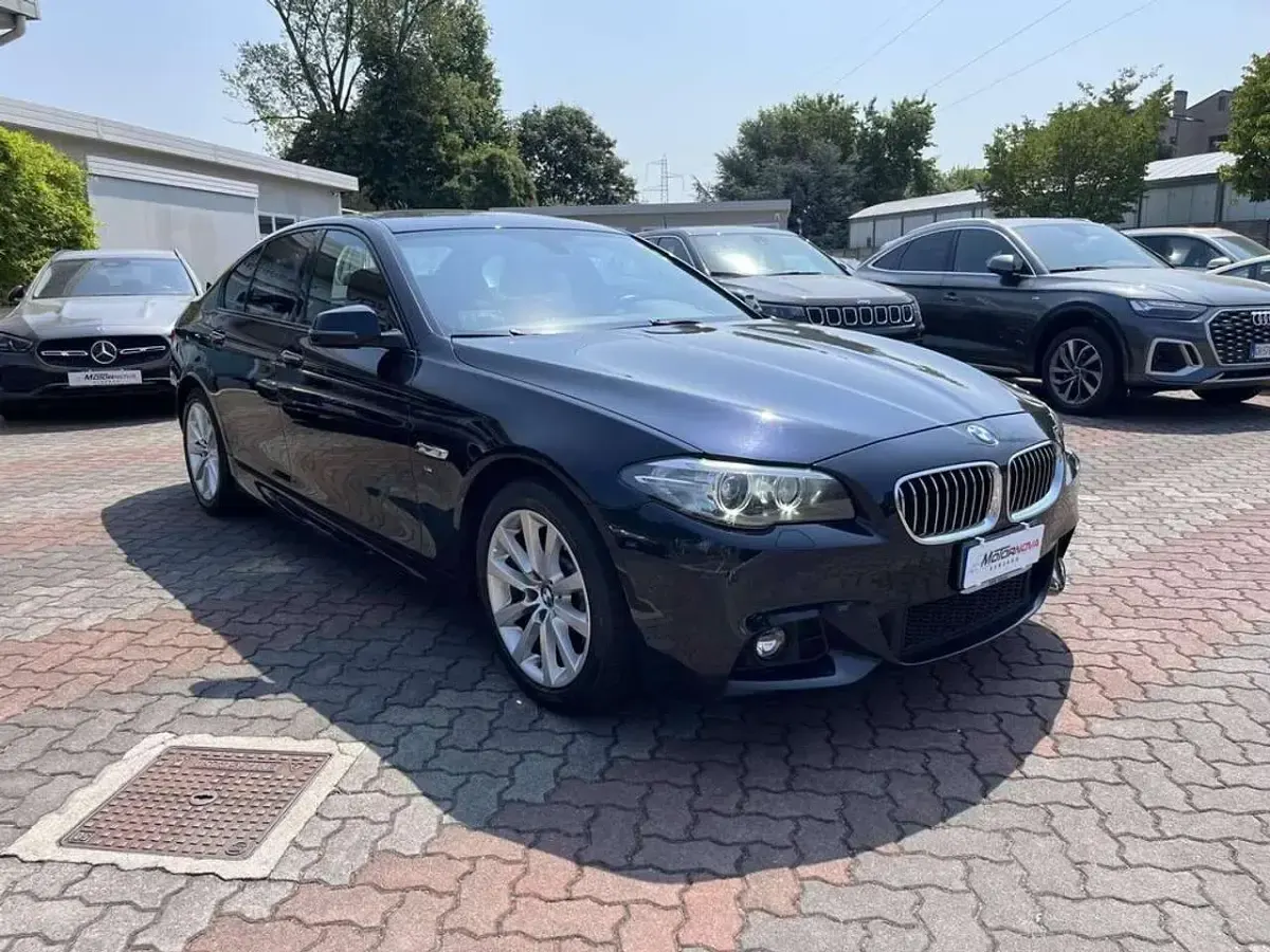 Usata BMW 525 M Sport 218 CV (160 kW) 2014 Blu notte Berlina