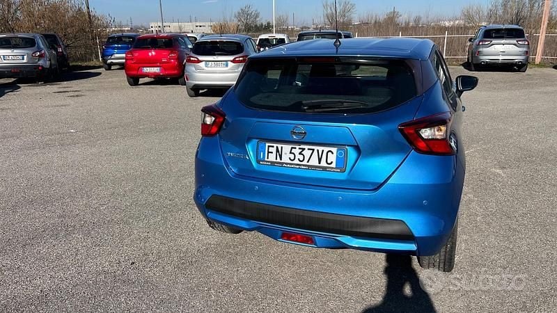 Usata Nissan Micra 70 CV (51 kW) 2018 Blu Utilitaria