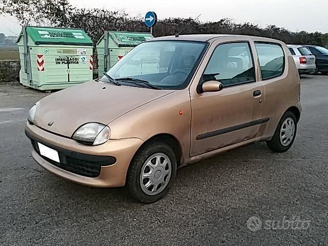 Usata Fiat Seicento 39 CV (28 kW) 1998 Grigio Utilitaria