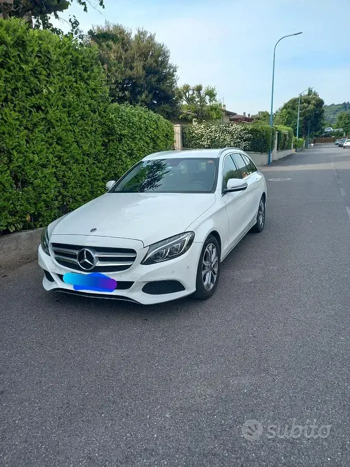Usata Mercedes C250 204 CV (150 kW) 2017 Bianco Station wagon