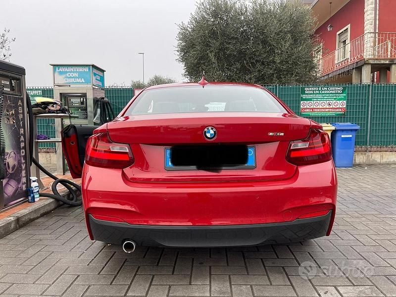 Usata BMW 218 M Sport 2015 Rosso Coupé