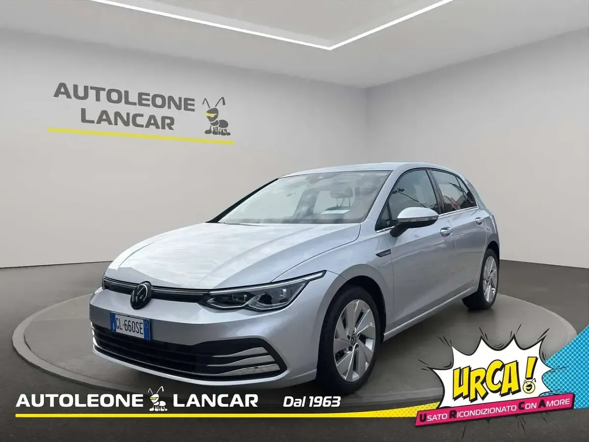 Usata VW Golf VIII Style 116 CV (85 kW) 2022 Grigio Berlina