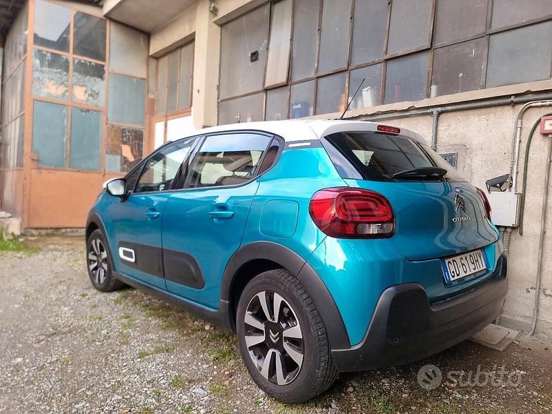 Usata Citroën C3 102 CV (75 kW) 2020 Blu Utilitaria