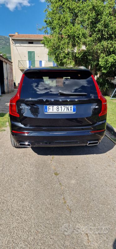Usata Volvo XC90 R-Design 235 CV (172 kW) 2019 Nero SUV