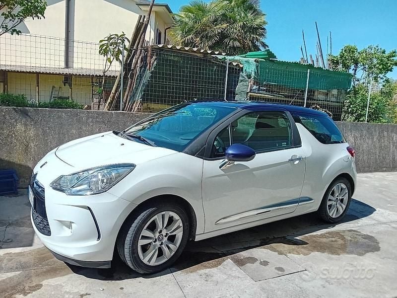 Usata Citroën DS3 95 CV (69 kW) 2013 Bianco Utilitaria
