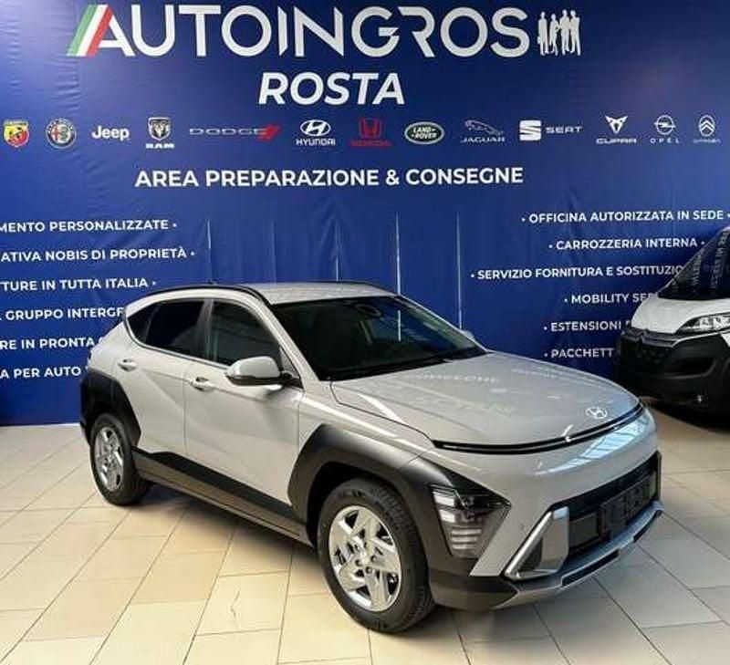 Cyber grey Usata 2024 Hyundai Kona SUV | 22.990 € (Buon prezzo) - Immagine 1/4