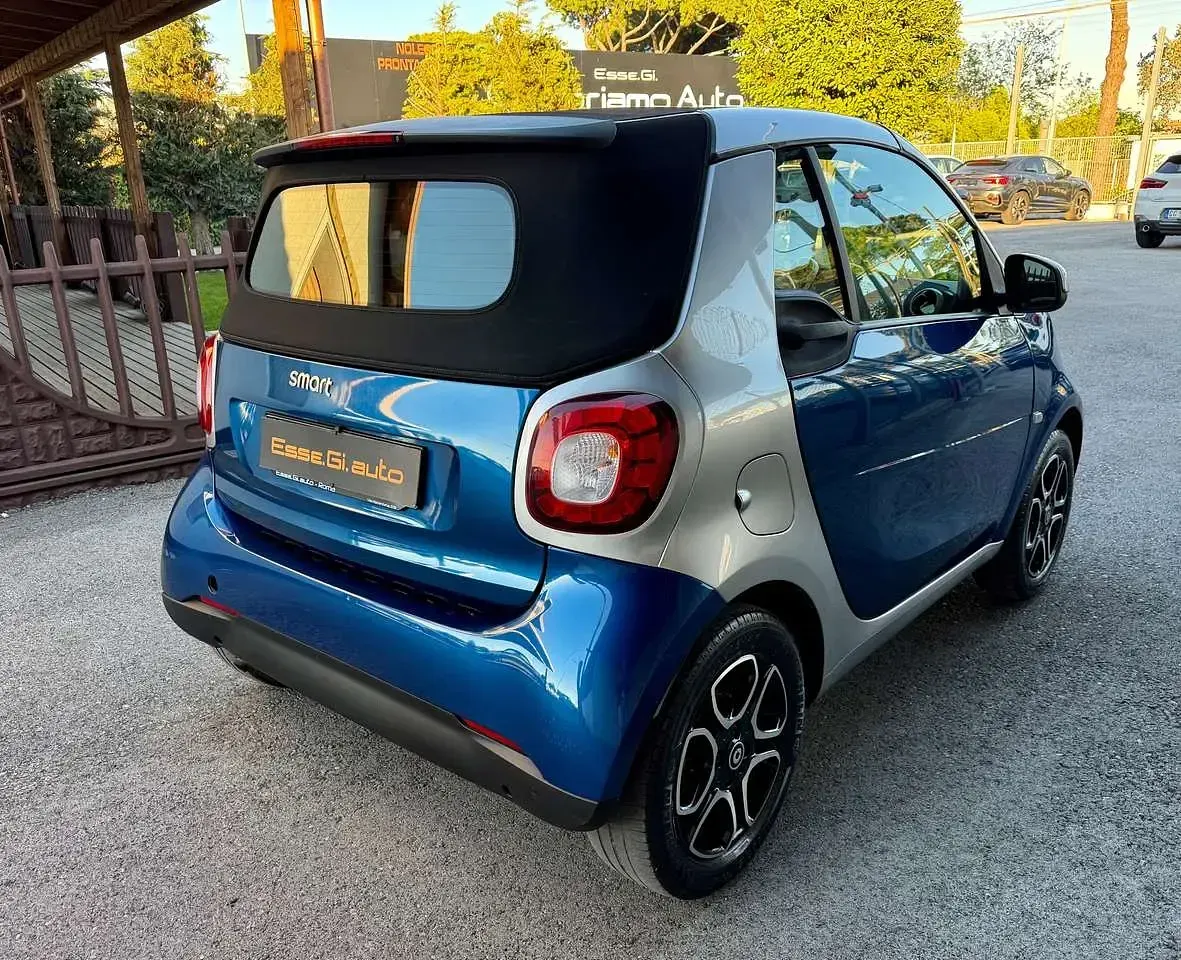 Usata Smart ForTwo Cabrio 71 CV (52 kW) 2016 Blu/azzurro Cabrio