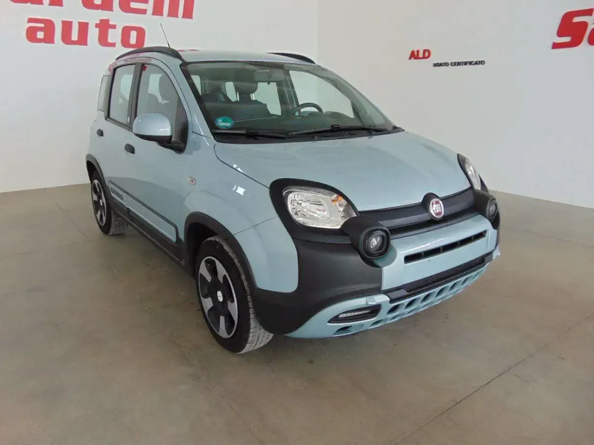 Usata Fiat Panda Cross Cross 69 CV (50 kW) 2020 Verde Utilitaria