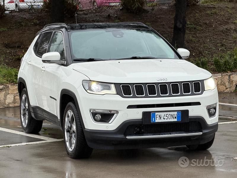 Usata Jeep Compass Limited 120 CV (88 kW) 2018 Bianco SUV