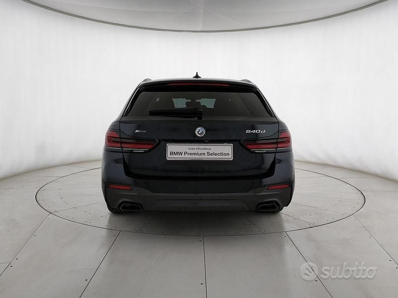 Usata BMW 540 M Sport 2022 Nero Station wagon