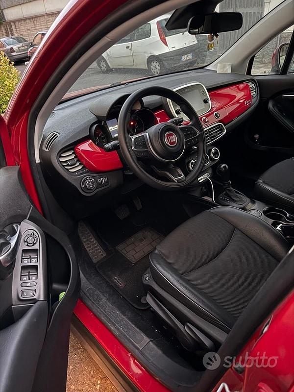 Usata Fiat 500X 120 CV (88 kW) 2019 Rosso SUV